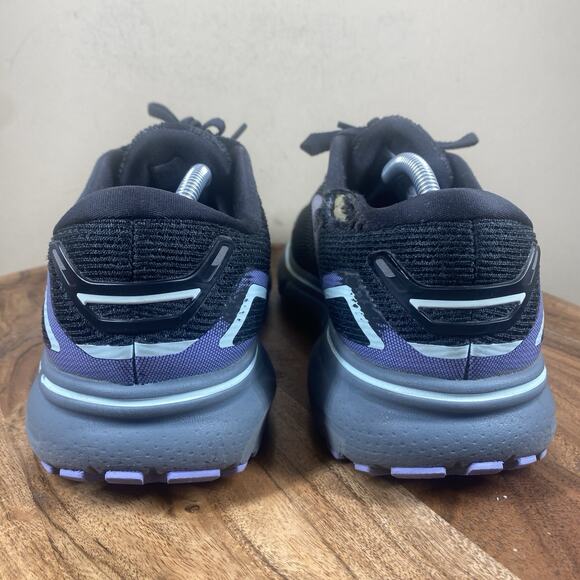Brooks Ghost 15 Black Jacaranda Womens Size 9 Black Running Shoes 1203801B011 - Picture 5 of 11